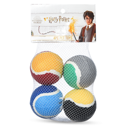 Hogwarts Pet Tennis Balls 4-Pack