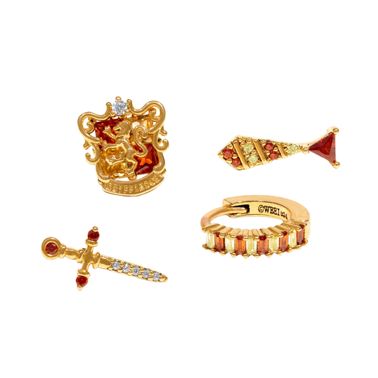 Girls Crew Gryffindor House Earring Set