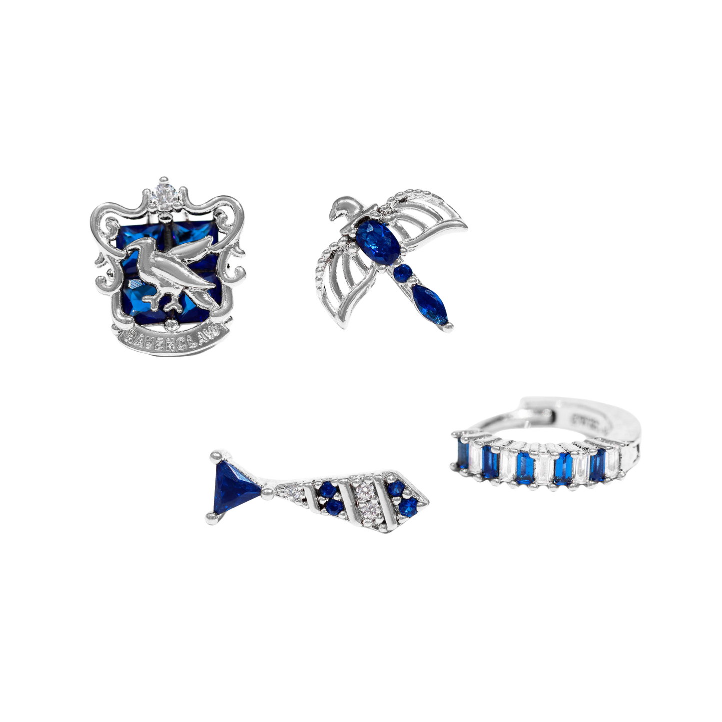Girls Crew Ravenclaw House Earring Set