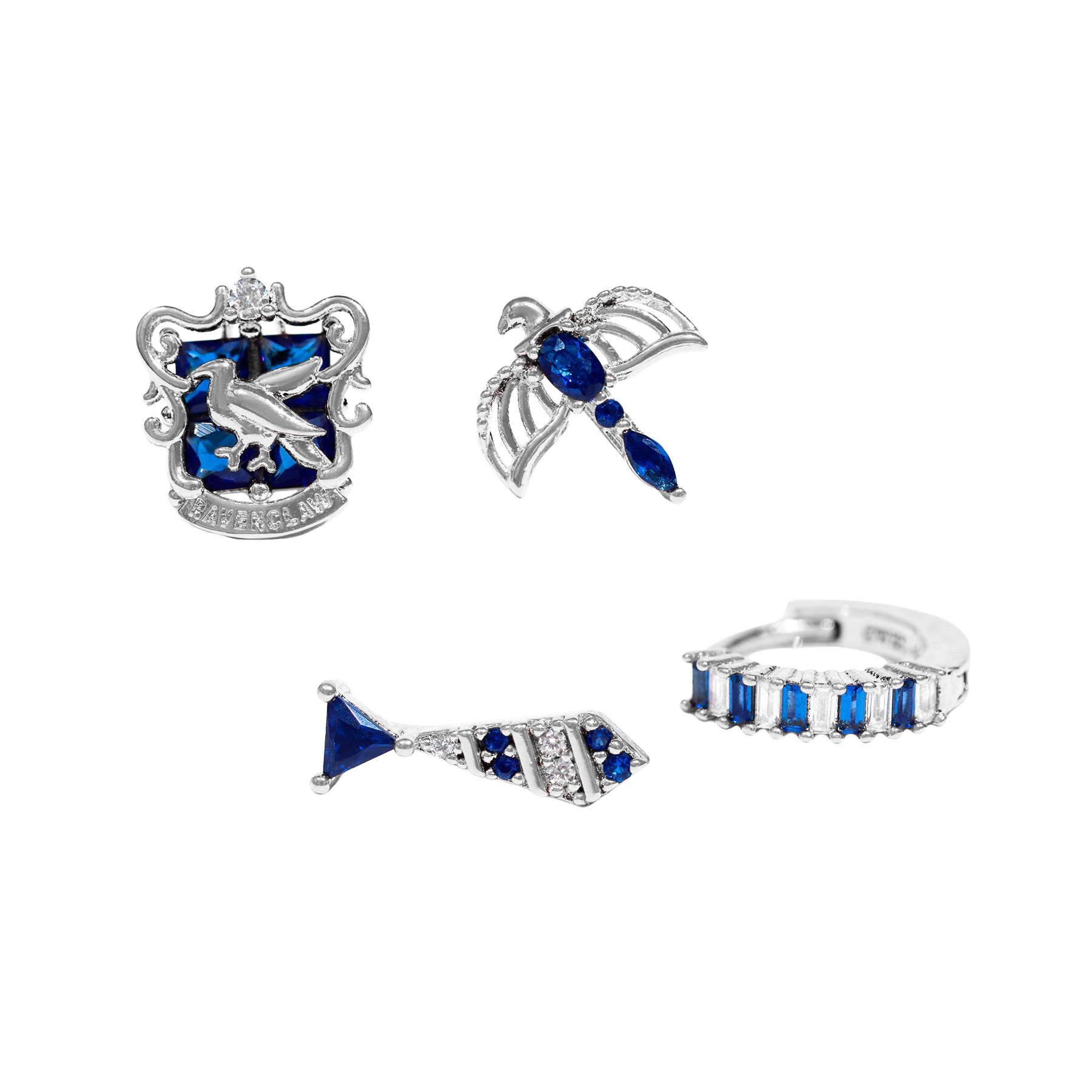 Girls Crew Ravenclaw House Earring Set