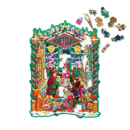 MinaLima Honeydukes Seasonal Jigsaw