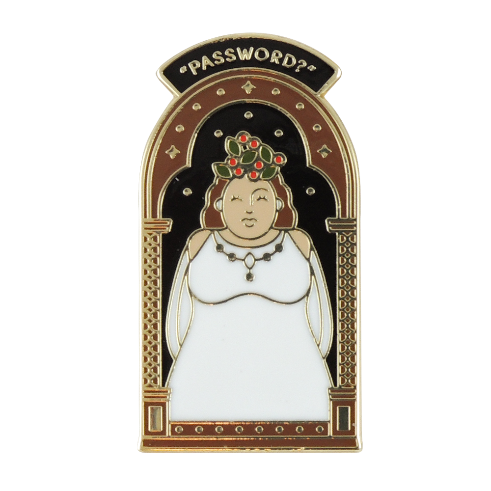 The Fat Lady Enamel Pin