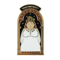 The Fat Lady Enamel Pin