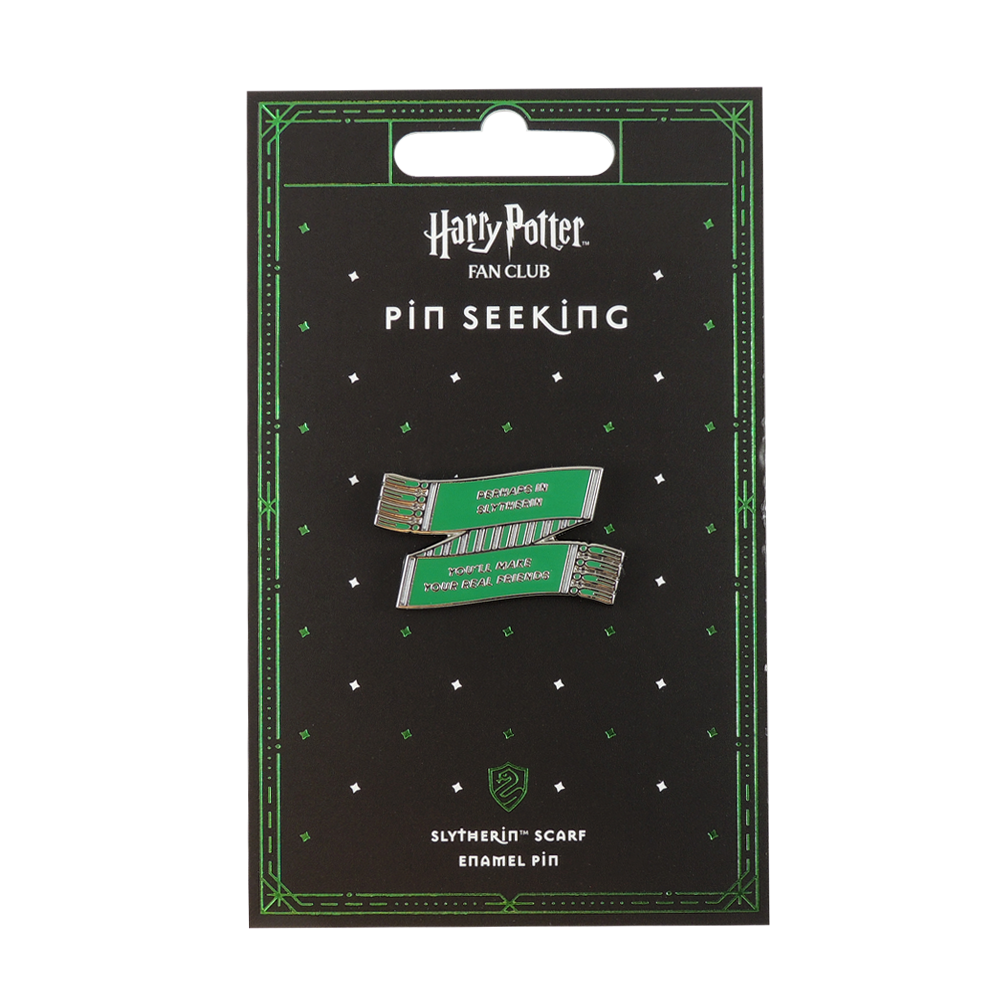 Slytherin House Scarf Enamel Pin