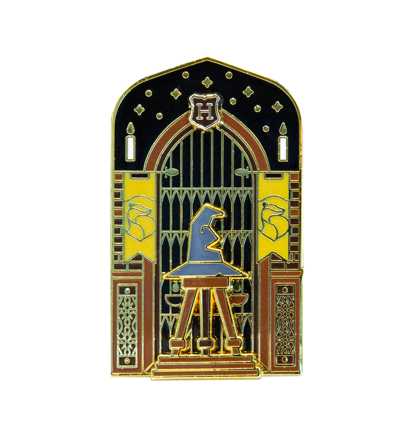 Hufflepuff In The Great Hall Enamel Pin