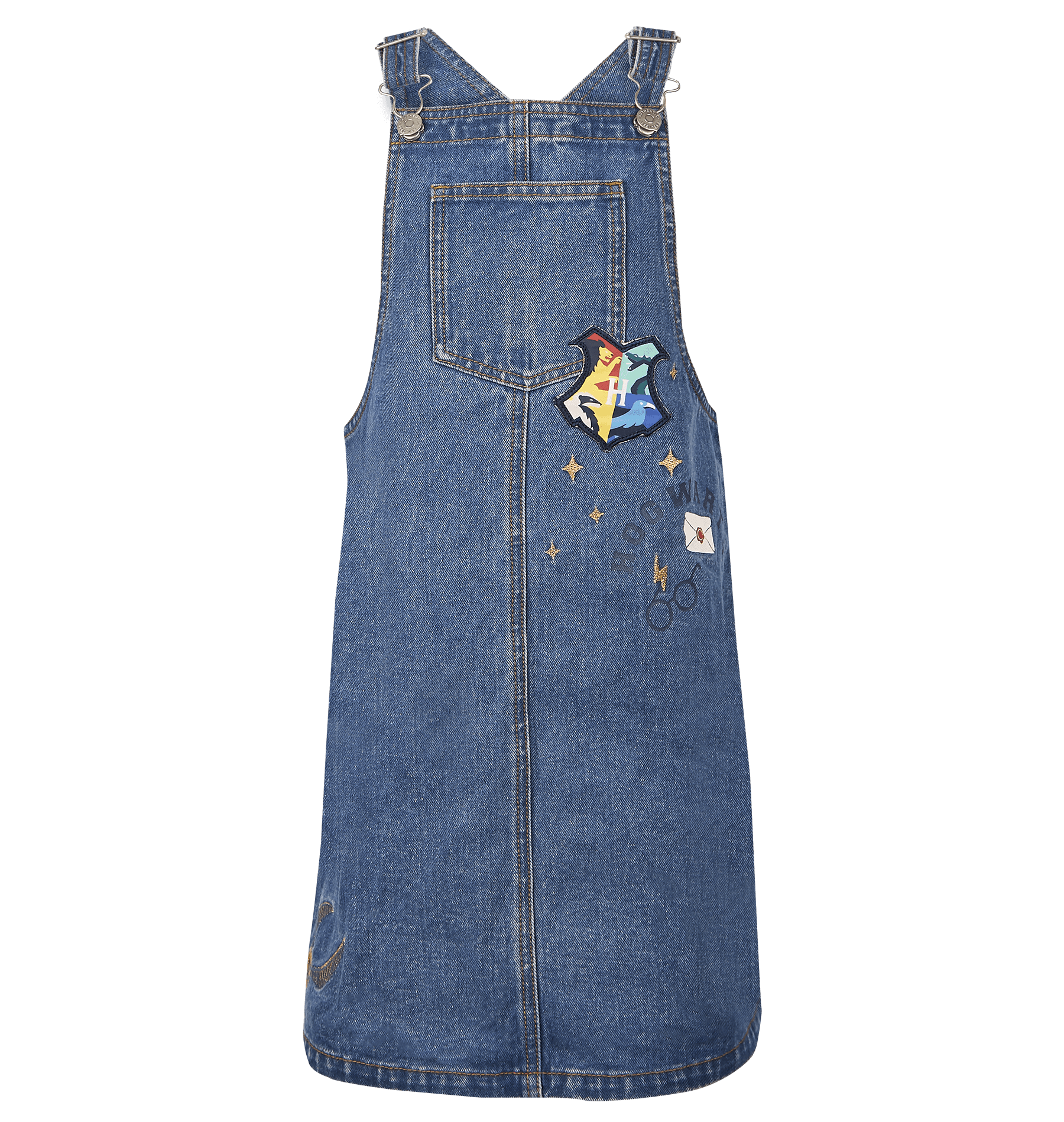 Kids Hogwarts Denim Pinafore