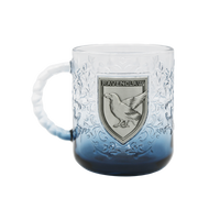 House Mascot Ravenclaw Glass Mug