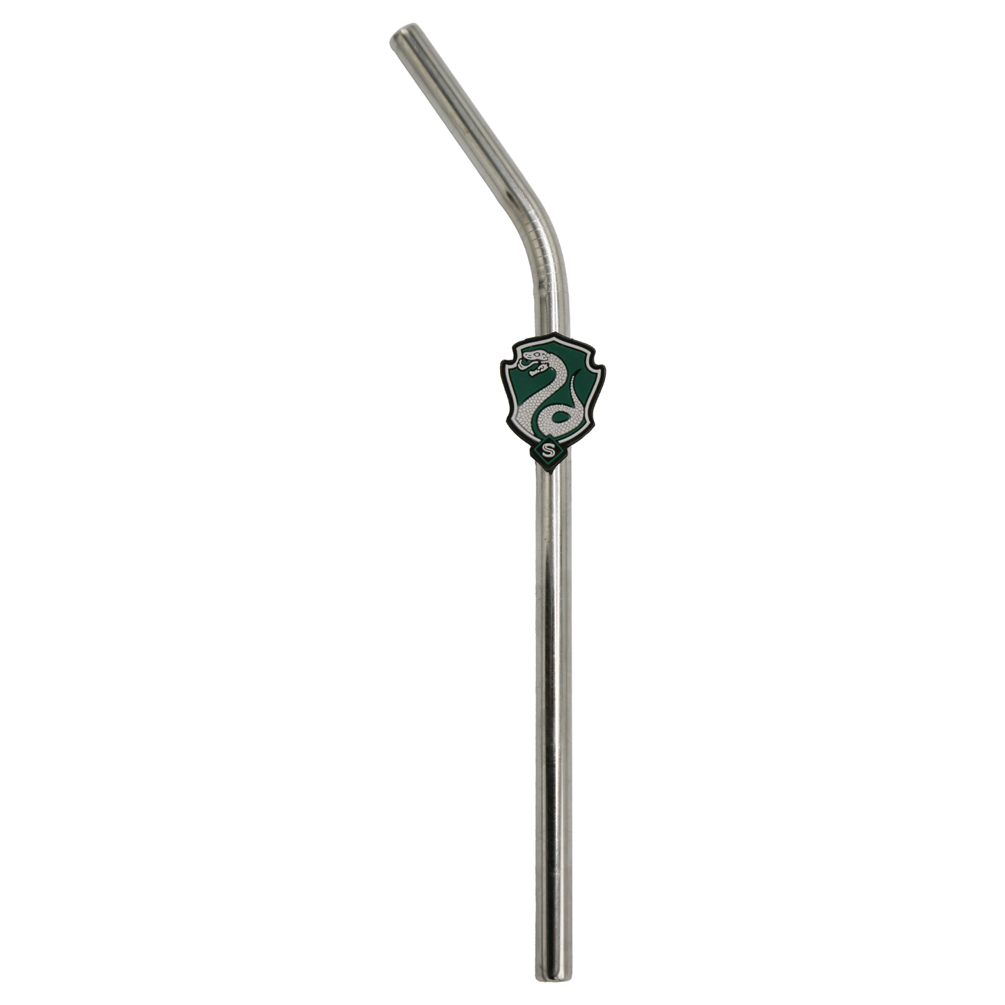 House Mascot Slytherin Straw Set