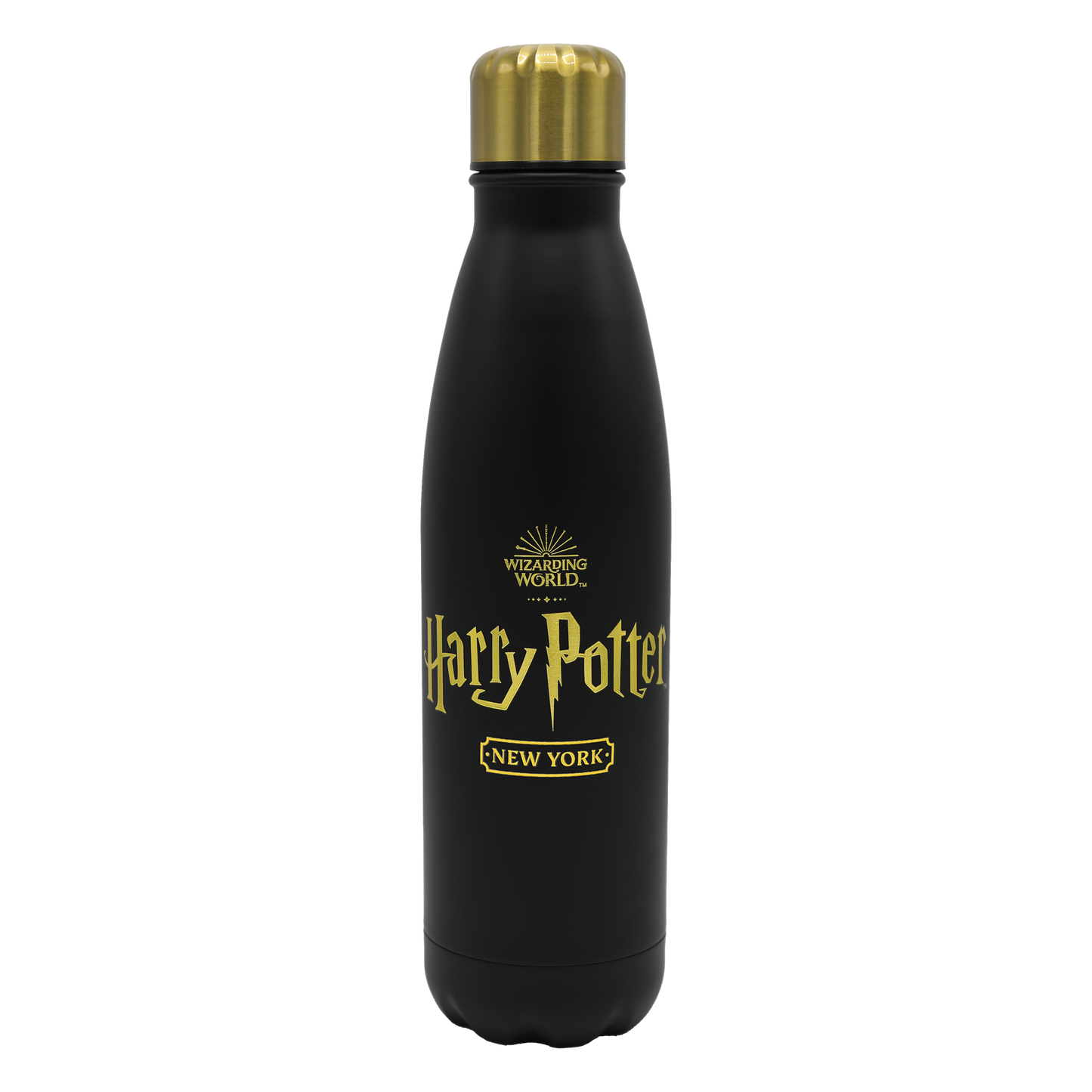 Harry Potter NYC Black & Gold Water Bottle