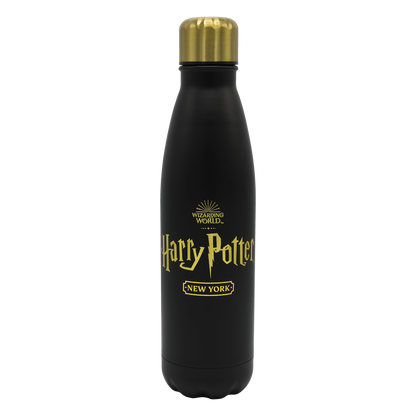 Harry Potter NYC Black & Gold Water Bottle