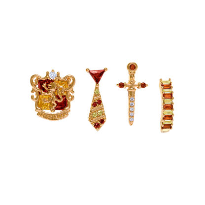 Girls Crew Gryffindor House Earring Set