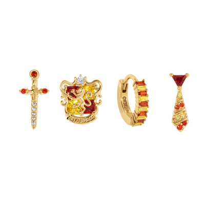Girls Crew Gryffindor House Earring Set
