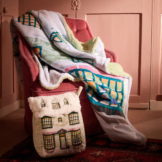 Honeydukes Christmas Cushion & Honeydukes Christmas Blanket