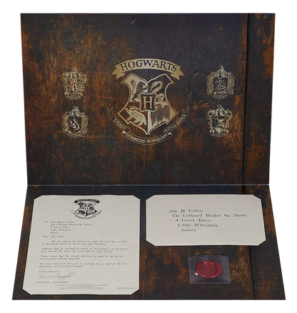 Personalized Hogwarts Acceptance Letter