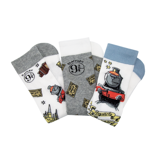 Hogwarts Express 3-Pack Socks