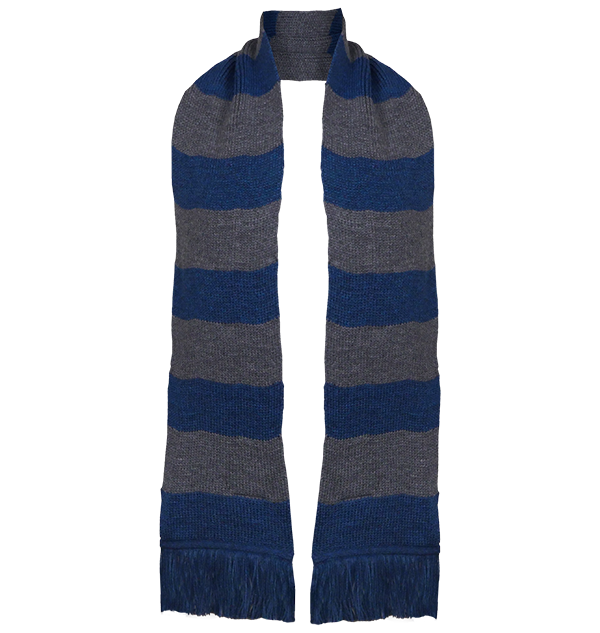 Ravenclaw Wide Stripe Scarf from Lochaven