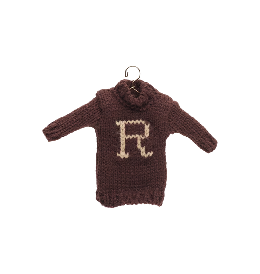 'R' For Ron Sweater Ornament