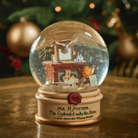 Acceptance Letter Snow Globe