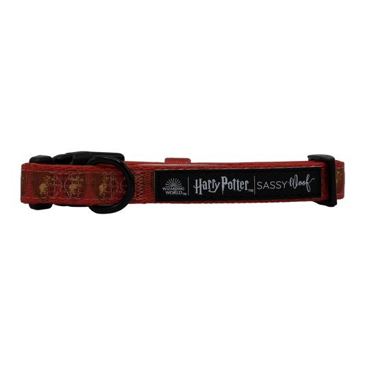 Gryffindor Pet Collar - Sassy Woof