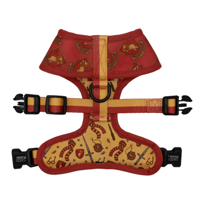 Gryffindor Pet Harness - Sassy Woof