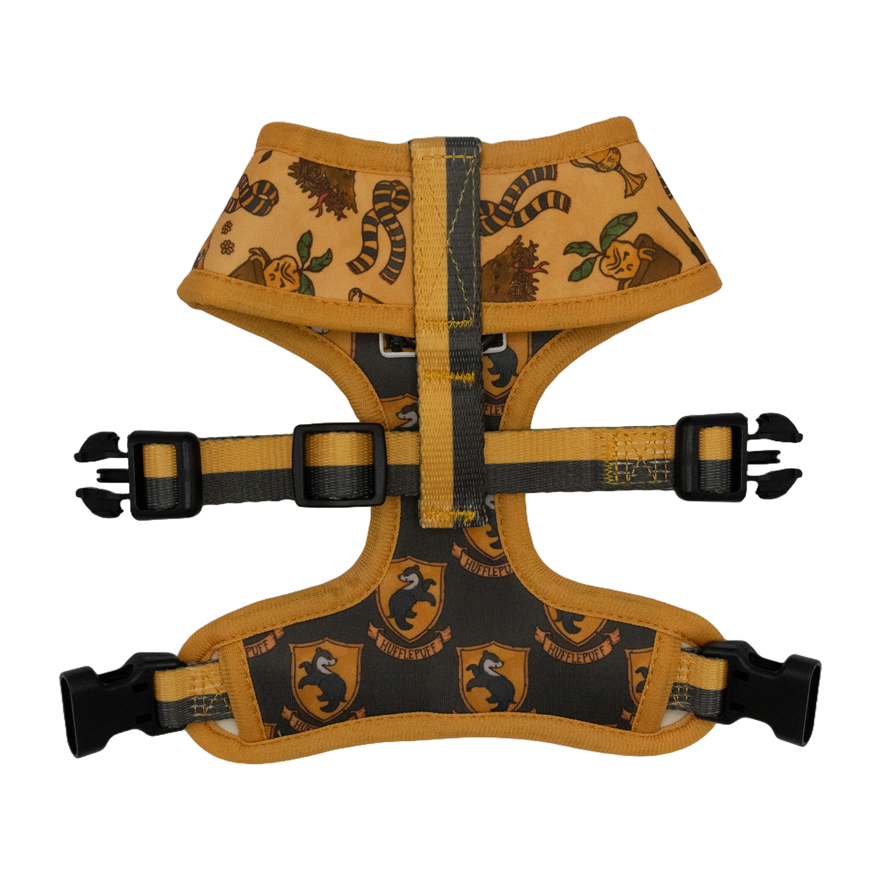 Hufflepuff Pet Harness - Sassy Woof