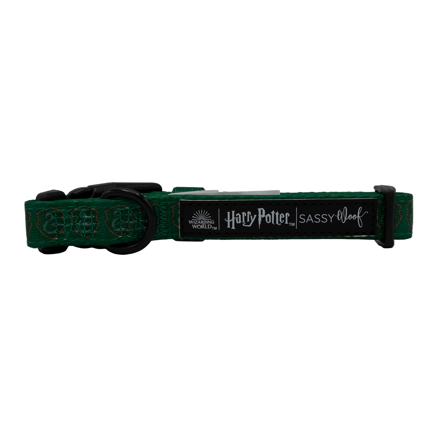 Slytherin Pet Collar - Sassy Woof