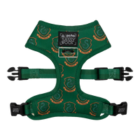 Slytherin Pet Harness - Sassy Woof