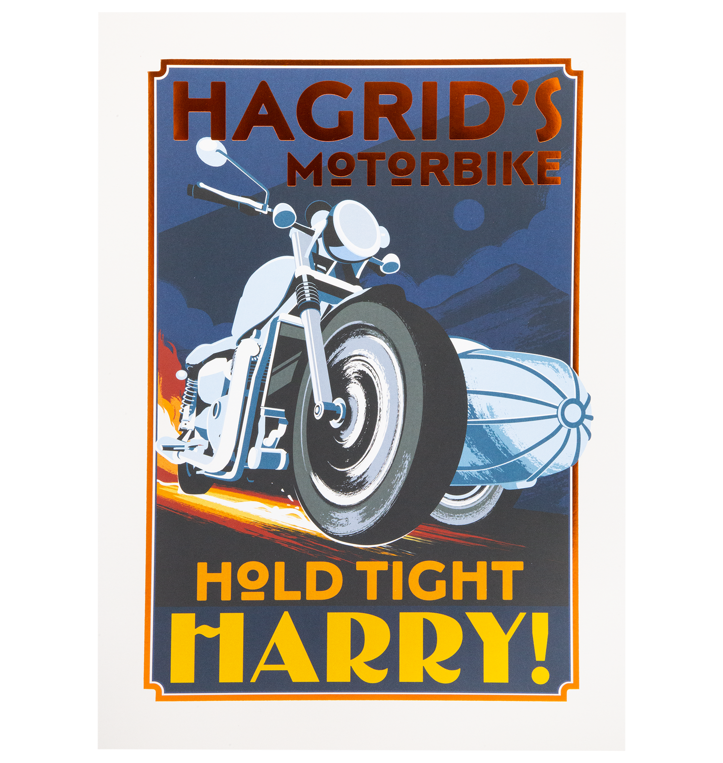 Hagrid's Motorbike Print