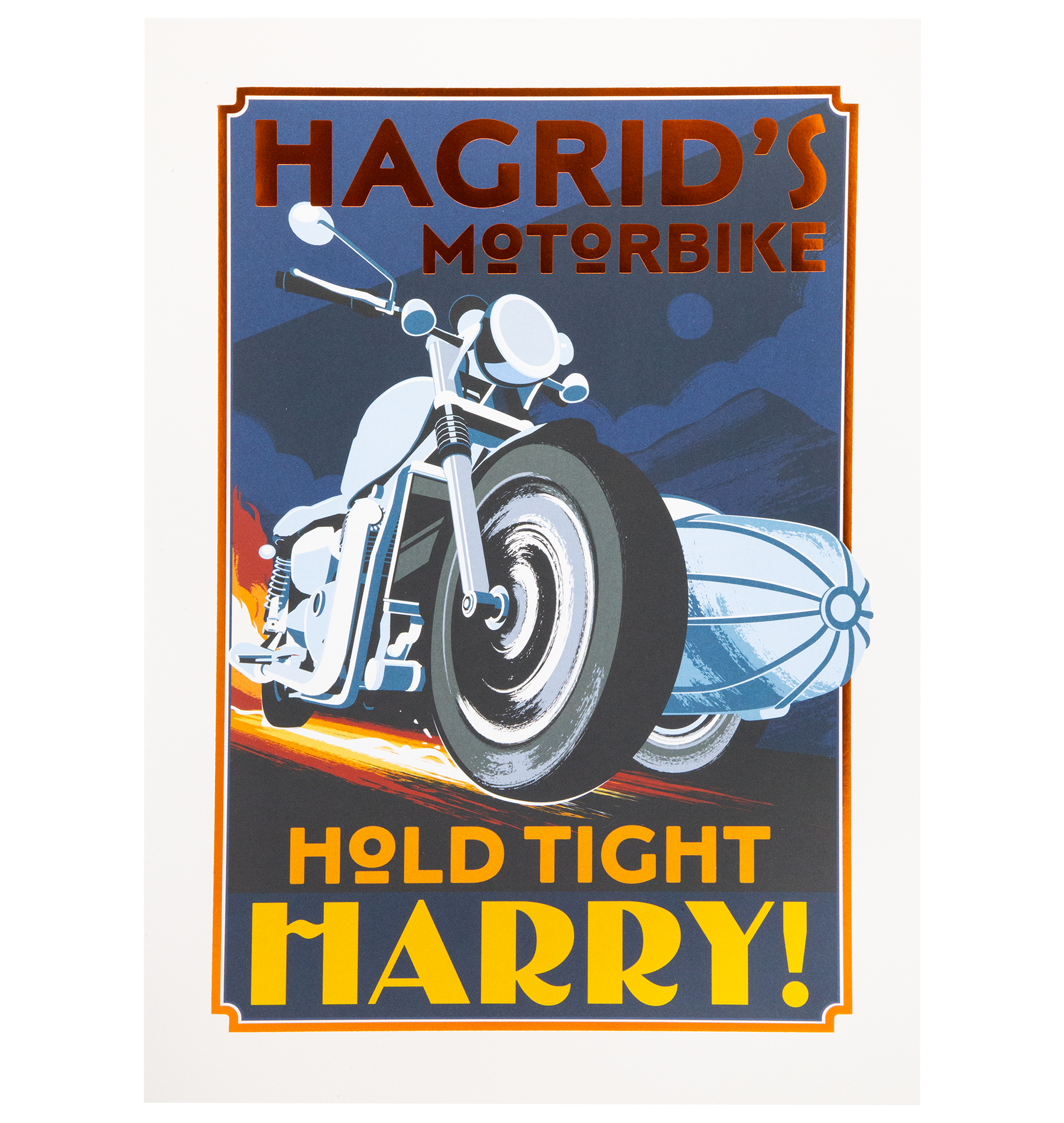 Hagrid's Motorbike Print