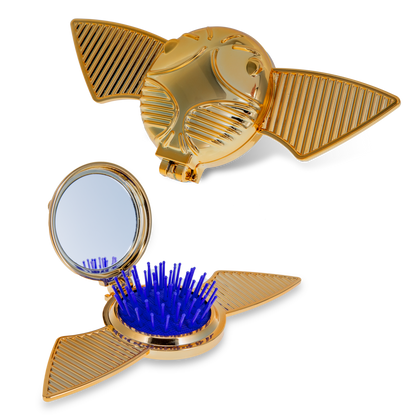 Golden Snitch Hairbrush & Mirror Set