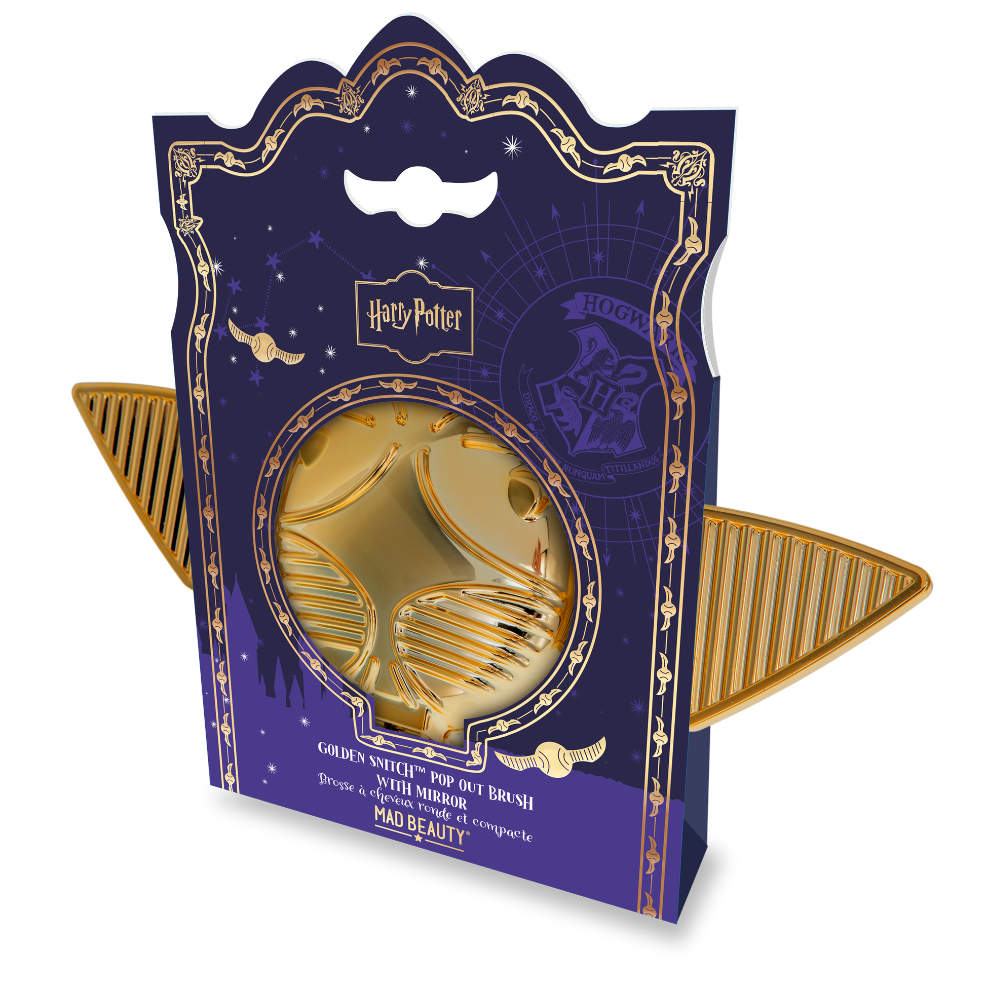 Golden Snitch Hairbrush & Mirror Set
