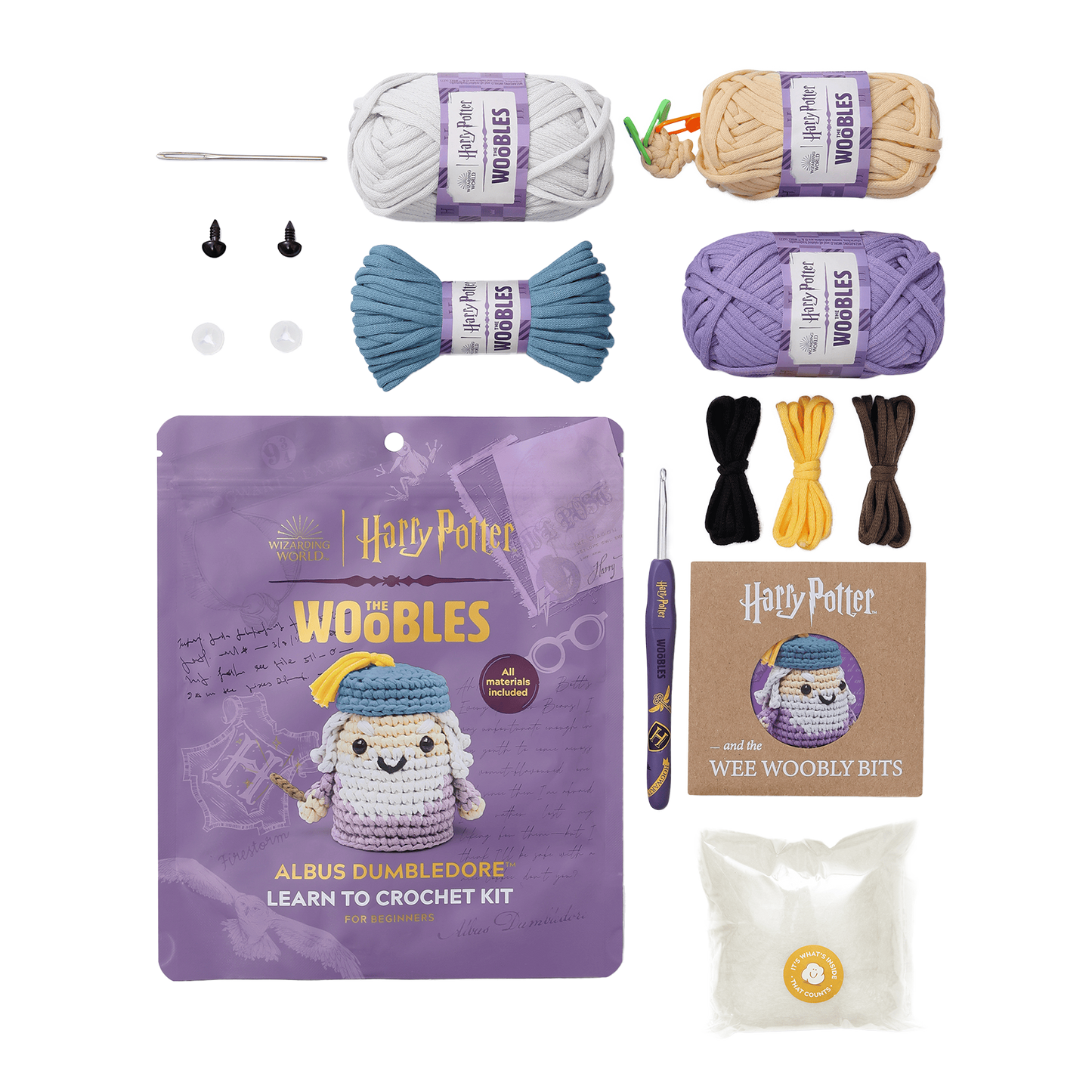 Woobles Dumbledore Crochet Kit