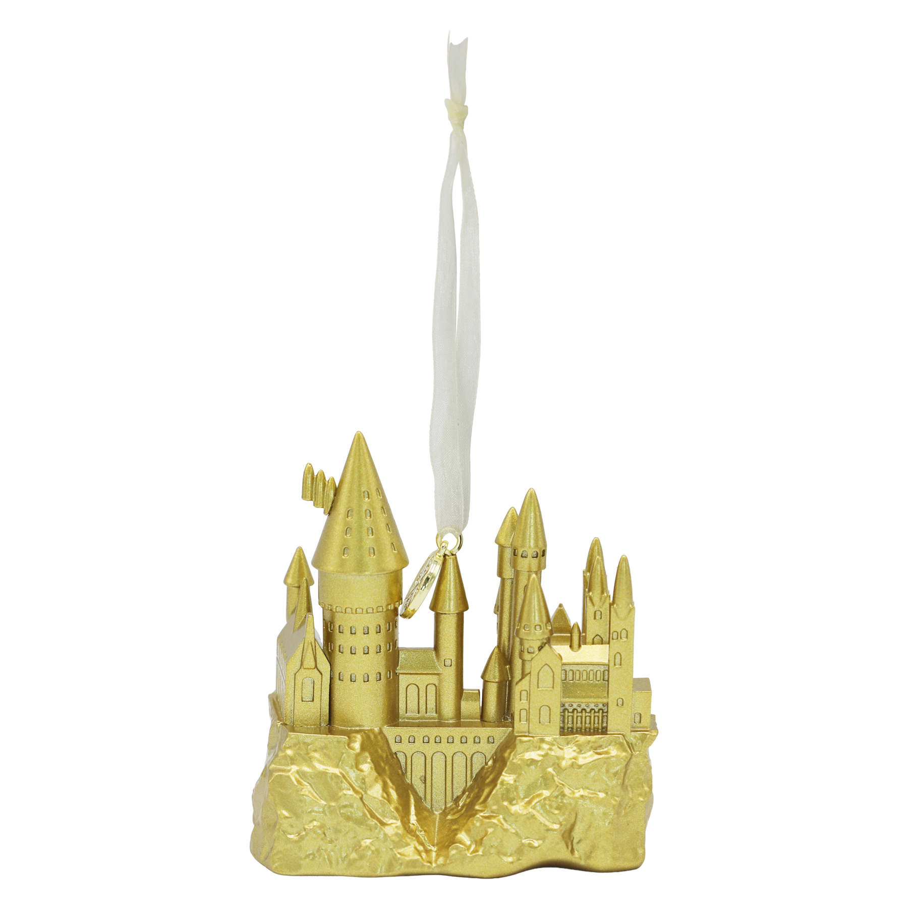 Hogwarts Castle Gold Decoration