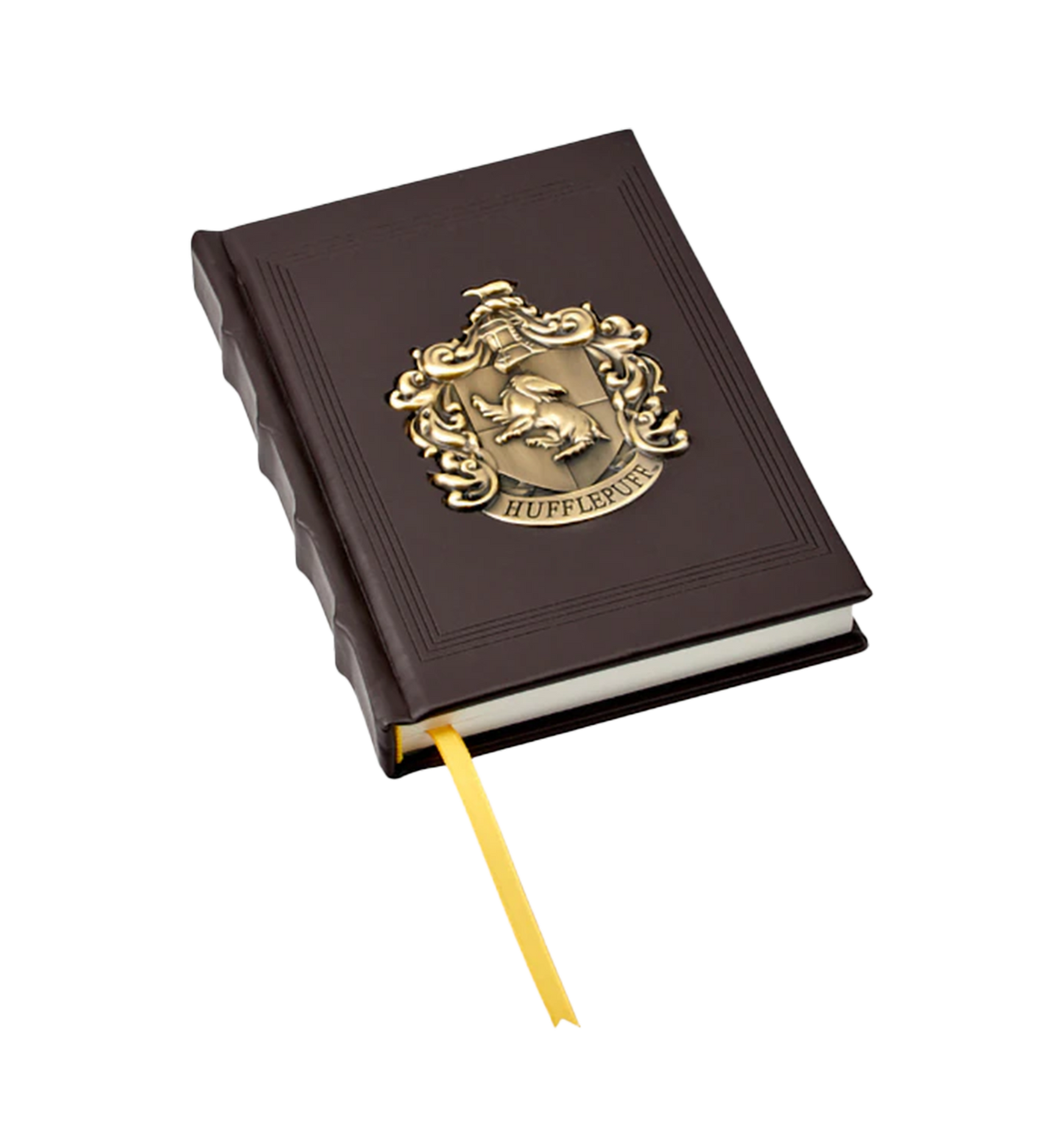 Hufflepuff Metal Crest Journal