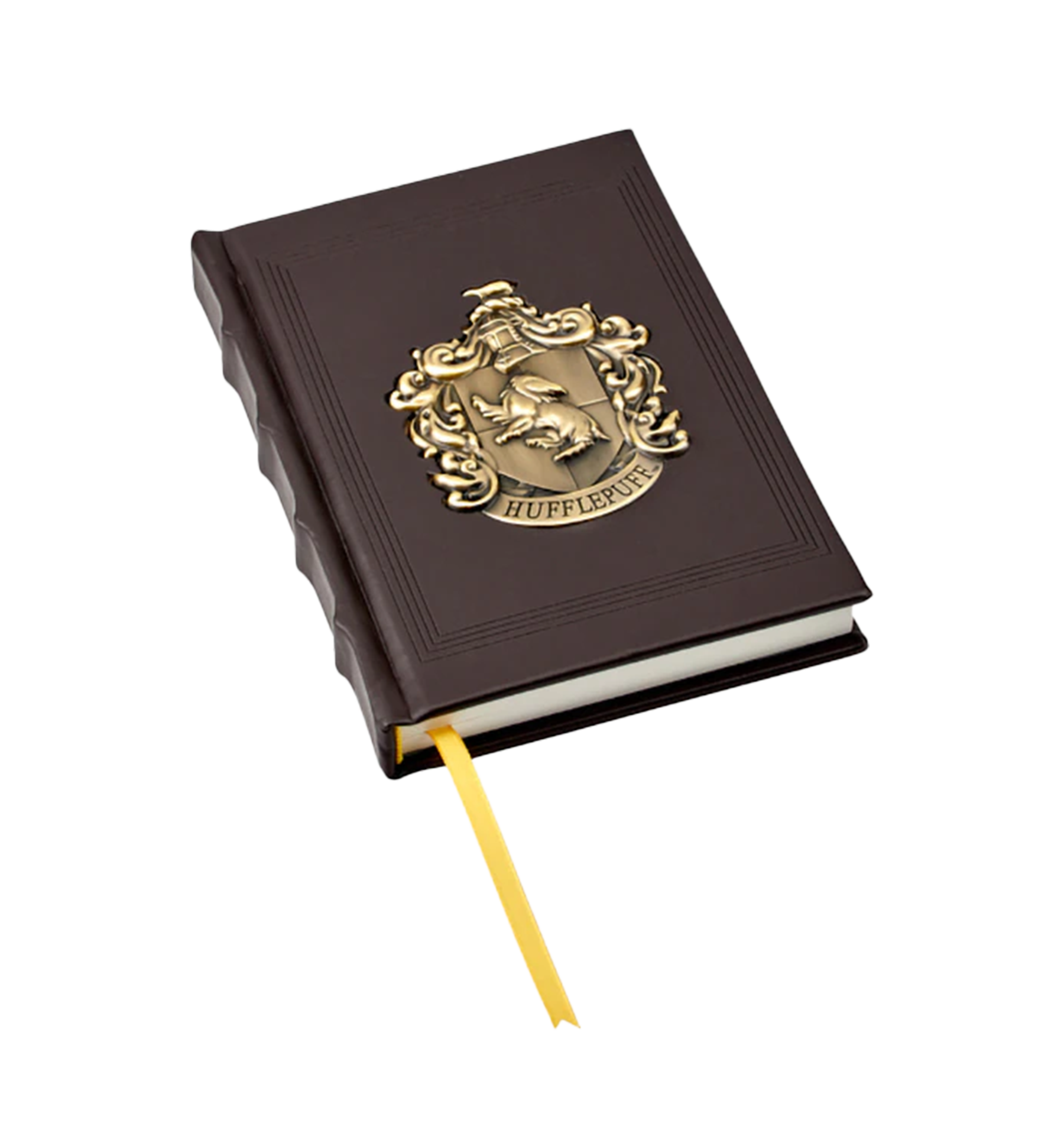 Hufflepuff Metal Crest Journal