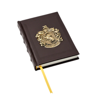 Hufflepuff Metal Crest Journal