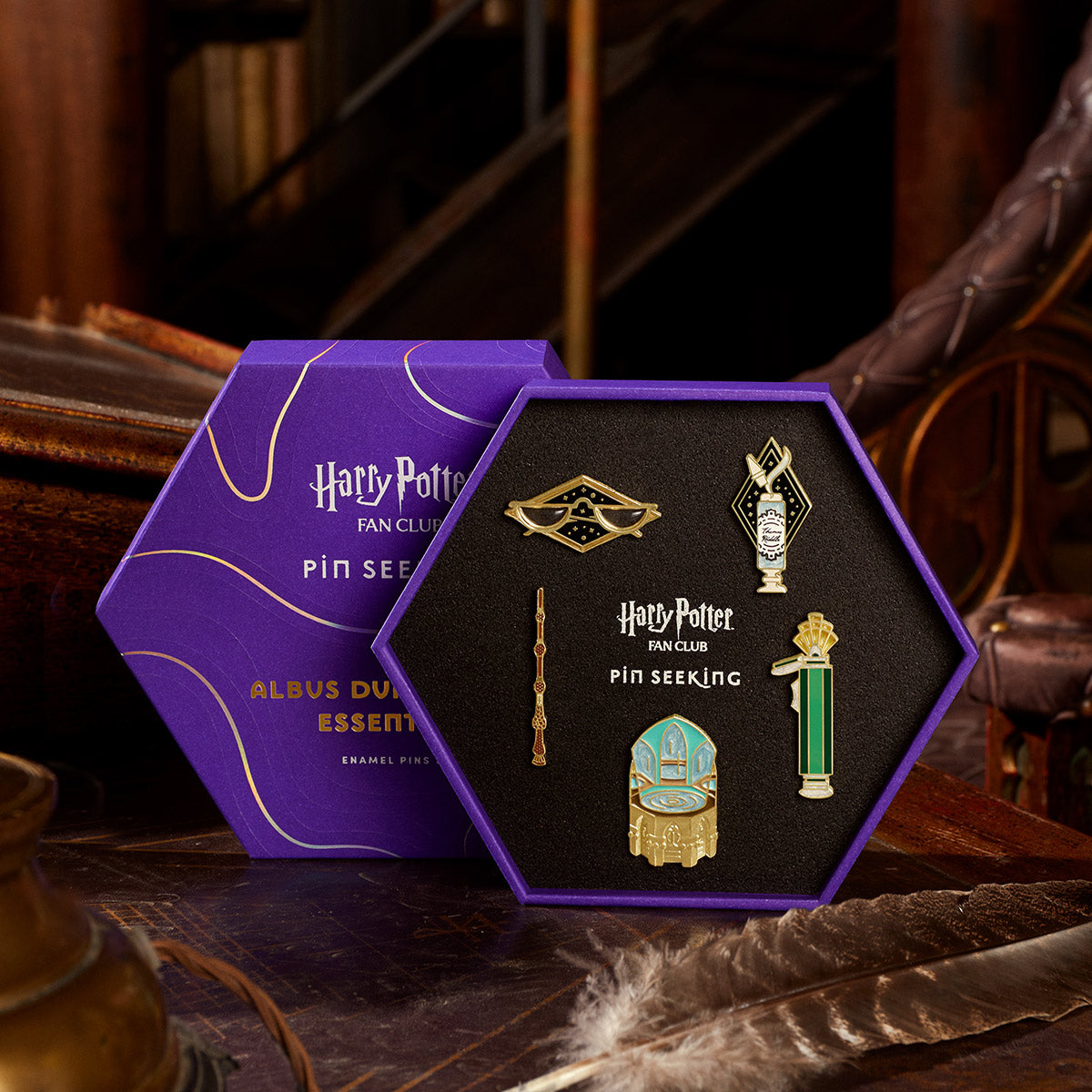 Albus Dumbledore Essentials Enamel Pin Set