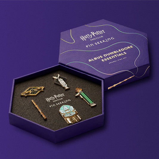 Albus Dumbledore Essentials Enamel Pin Set