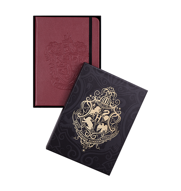 Personalised Gryffindor Embossed Notebook