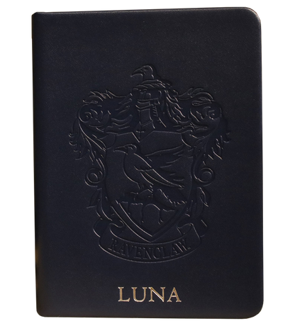 Personalised Ravenclaw Embossed Notebook