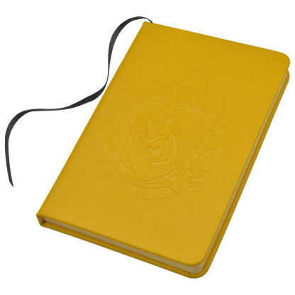 Personalised Hufflepuff Embossed Notebook