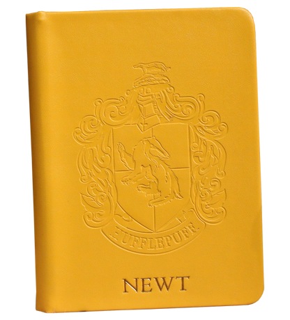 Personalised Hufflepuff Embossed Notebook