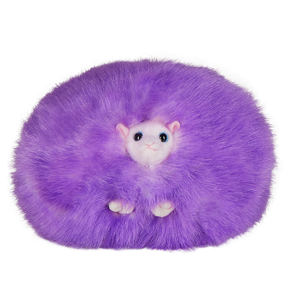 Purple Pygmy Puff Plush with Sound