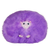 Purple Pygmy Puff Plush with Sound