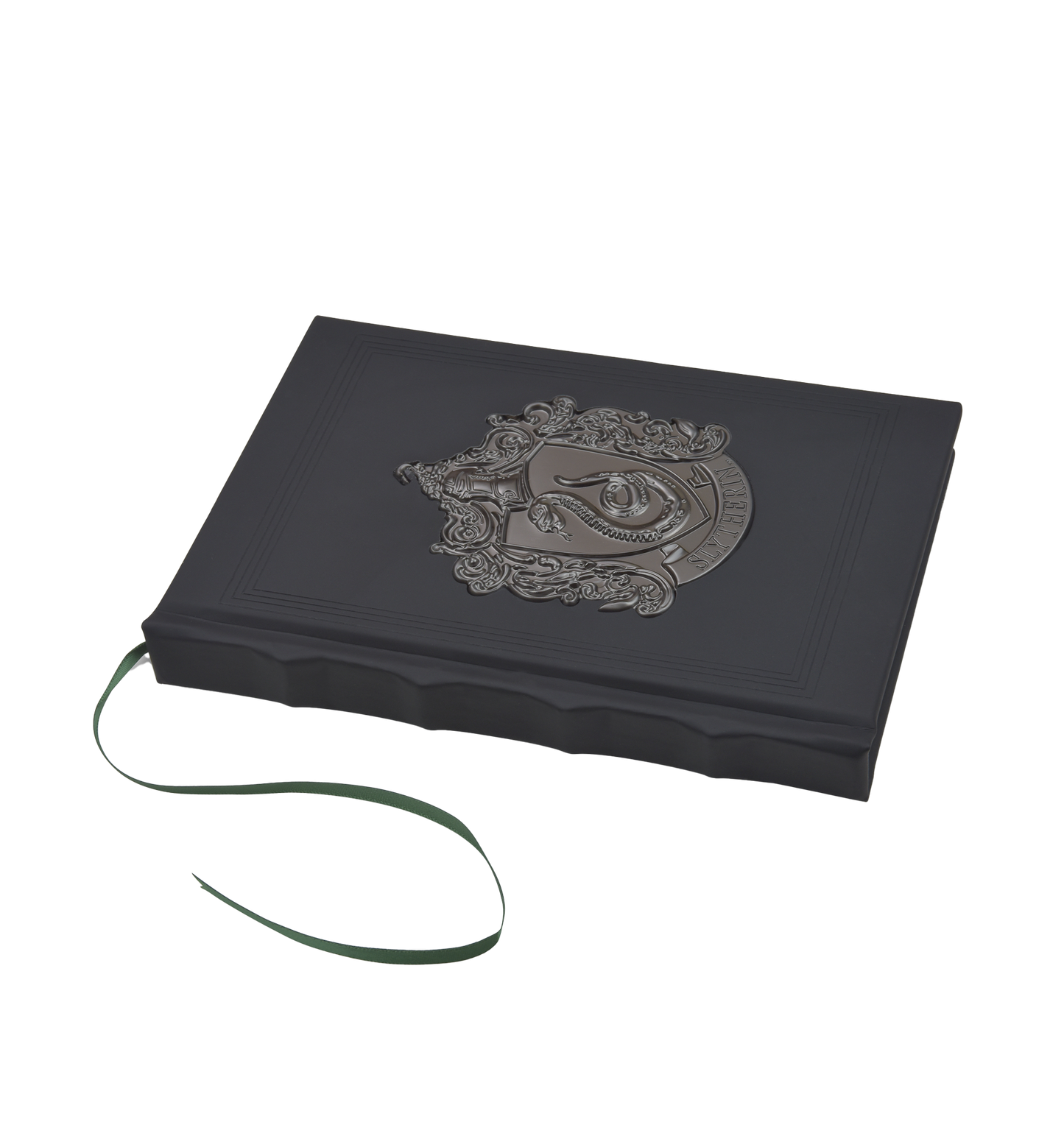 Slytherin Metal Crest Journal