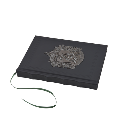 Slytherin Metal Crest Journal