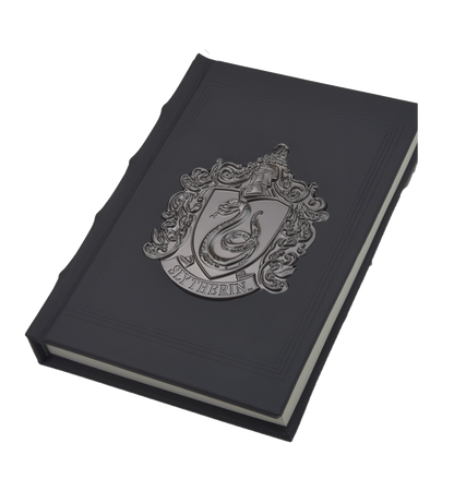 Slytherin Metal Crest Journal