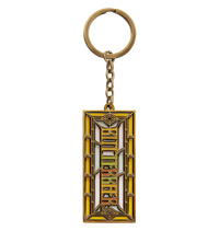 Butterbeer Stained Glass Keyring