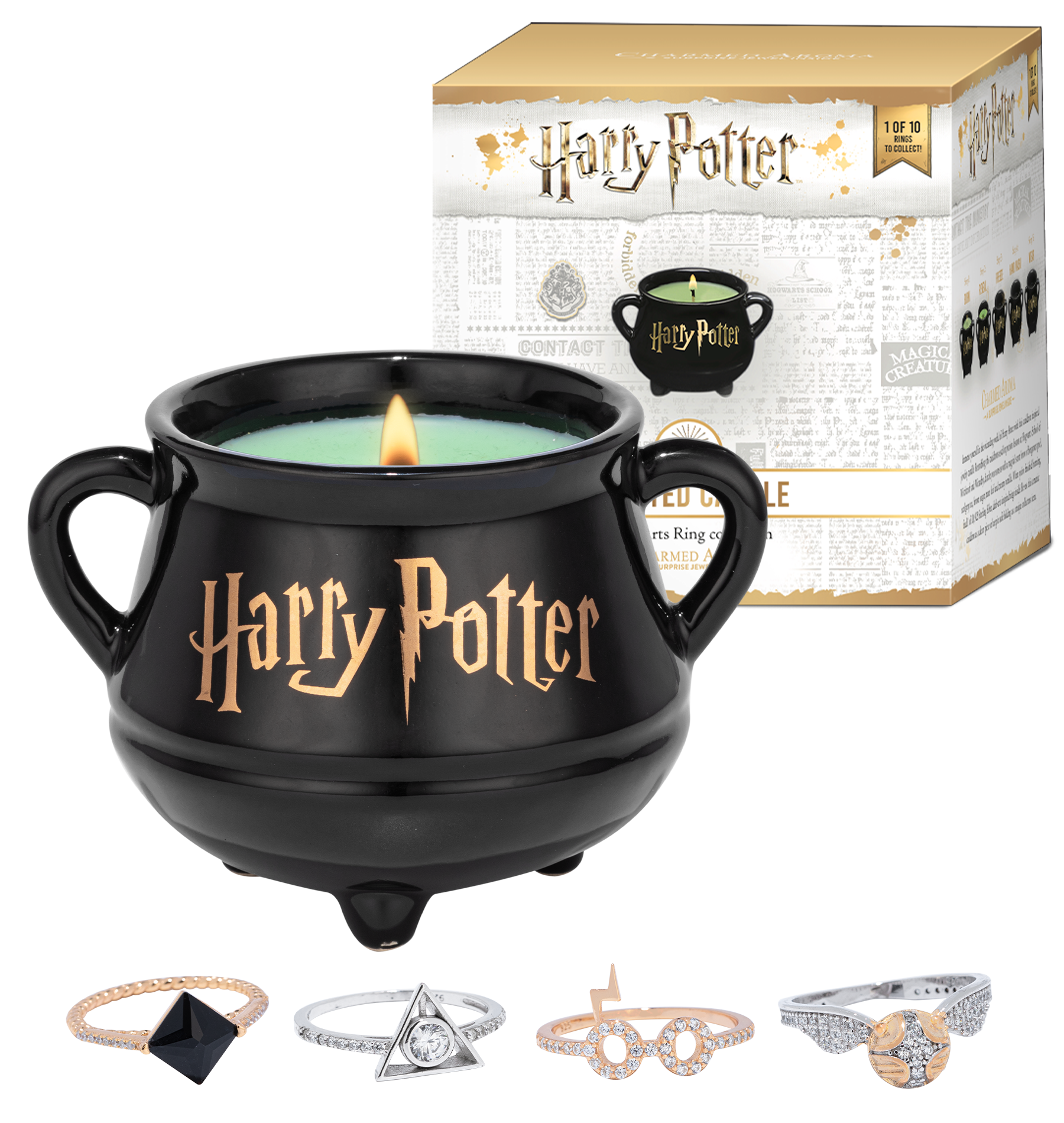 Charmed Aroma Cauldron Candle Sz 5