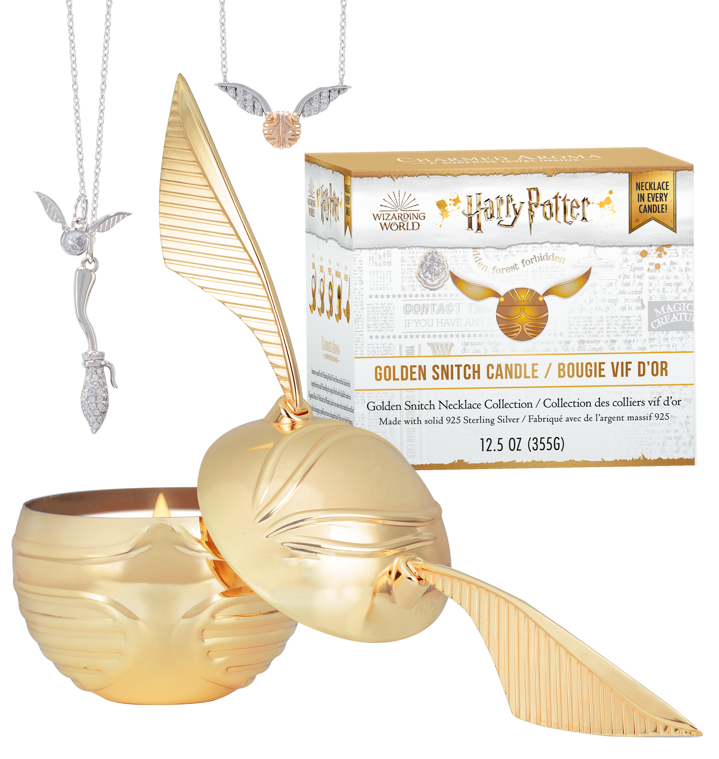 Charmed Aroma Golden Snitch Candle